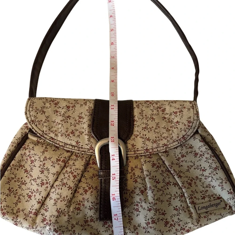 Longaberger Shoulder Bag Homestead Collection Ditsy Floral Y2K Cottage‎ Heritage